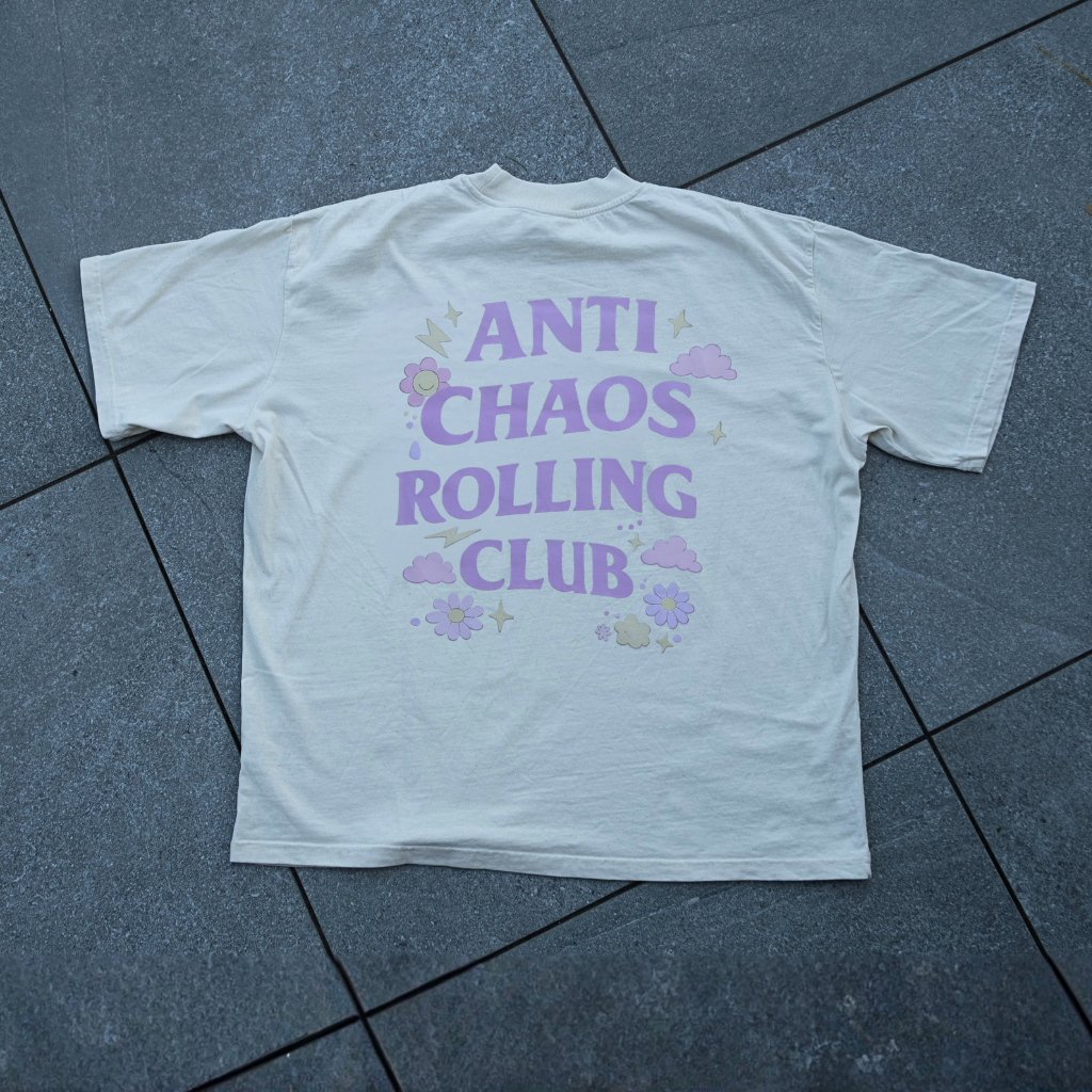 Anti chaos rolling club - Oversized Shirt