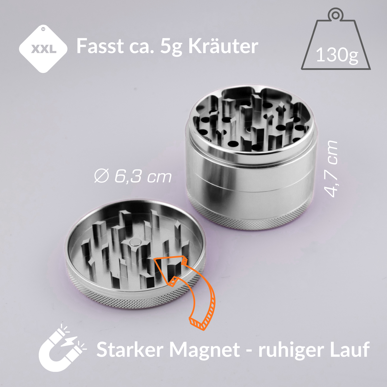 Premium Maxi Grinder (63mm)