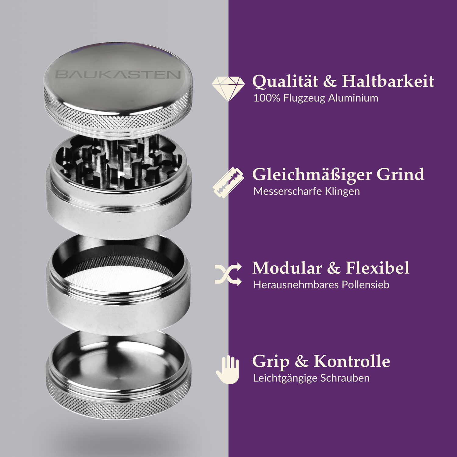 Premium Maxi Grinder (63mm)