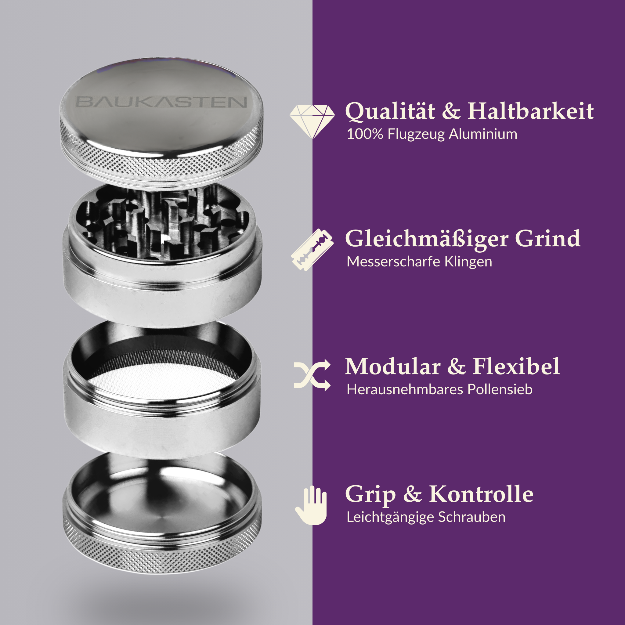 Premium Maxi Grinder (63mm)