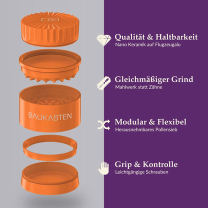 Toothless Keramik Grinder (63mm)