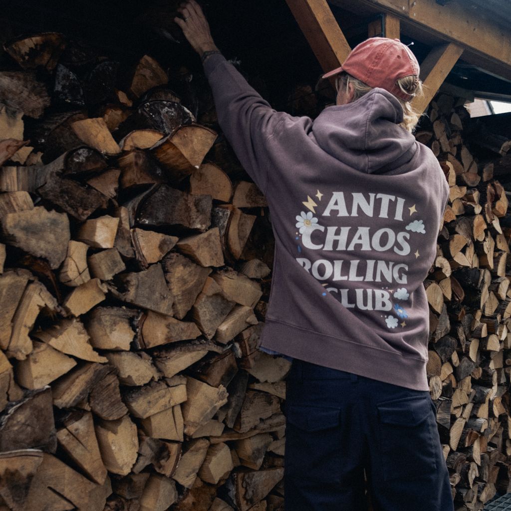 Vintage Hoodie - Anti Chaos Club
