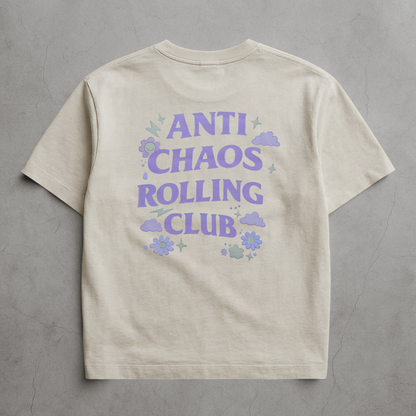 Anti chaos rolling club - Oversized Shirt