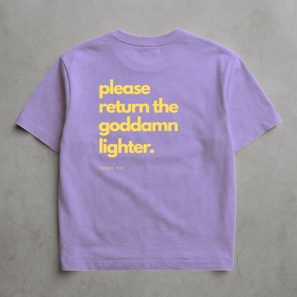 Return the lighter - Oversized Shirt
